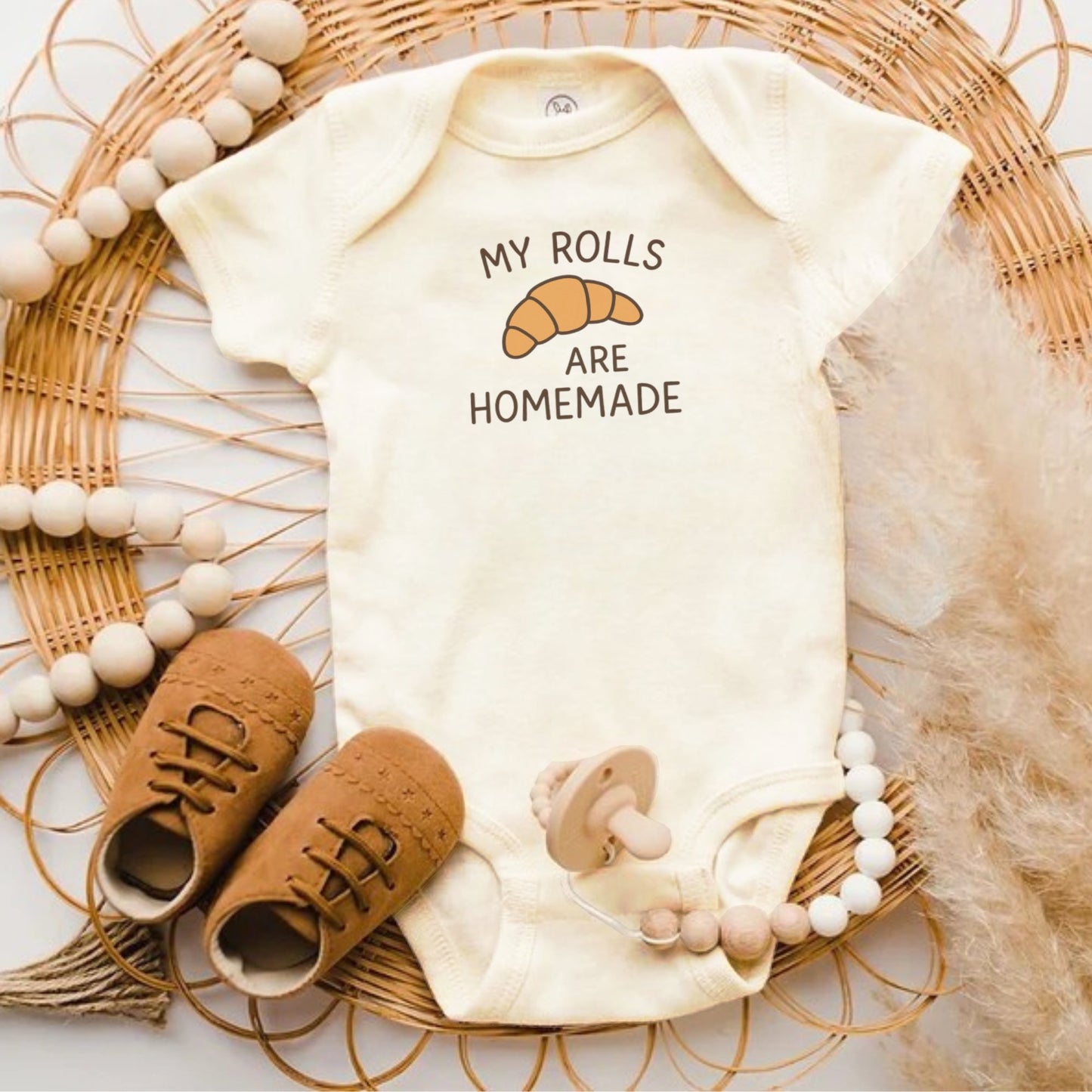 My Rolls Are Homemade Baby Onesie product