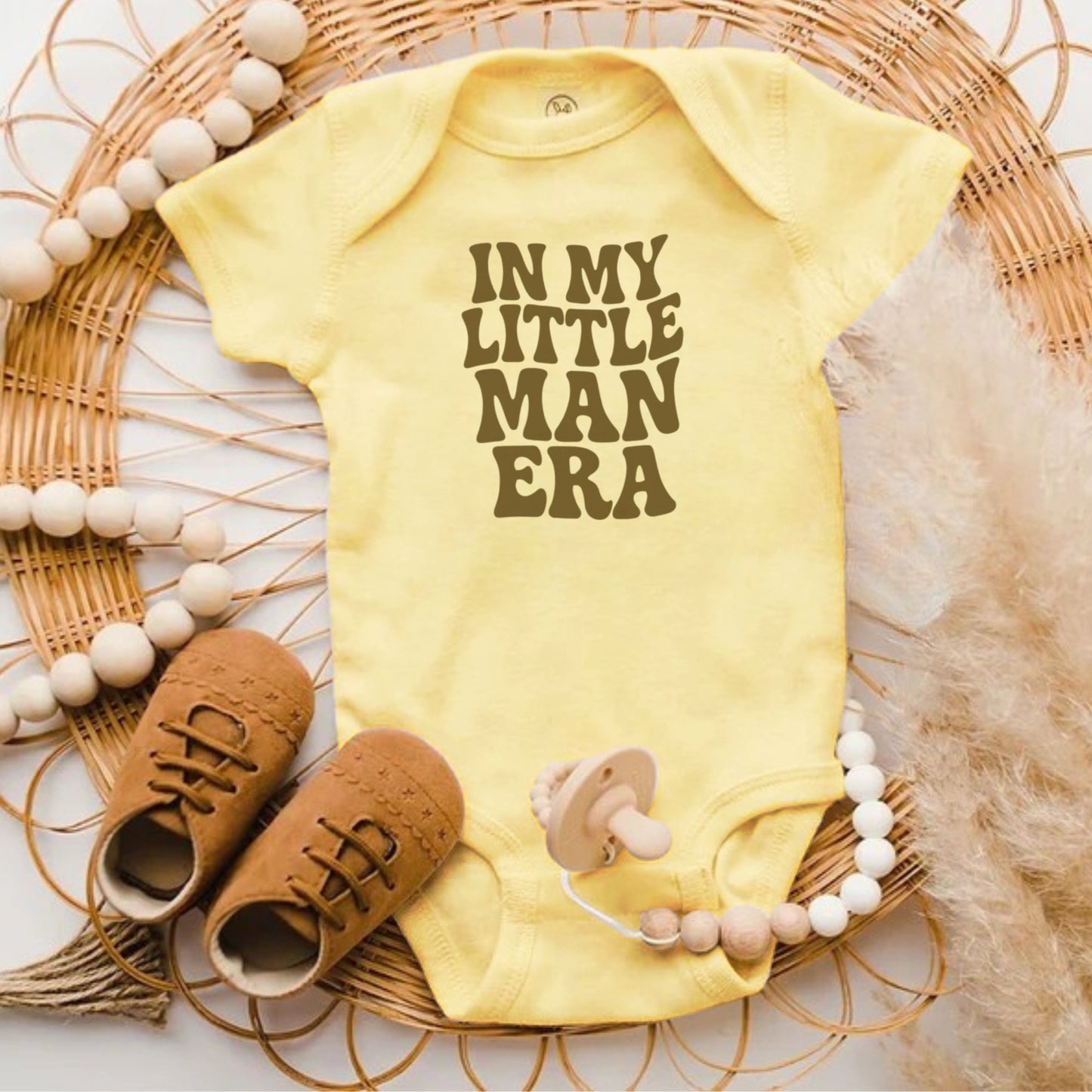 In My Little Man Era Baby Onesie Product