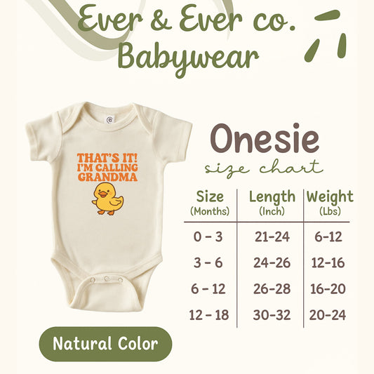That's It I'm Calling Grandma Onesie product