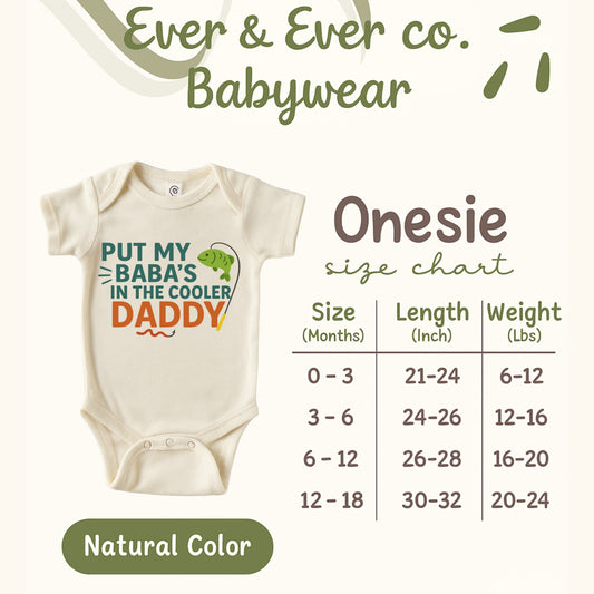 Put My Baba's In The Cooler Daddy Onesie product type