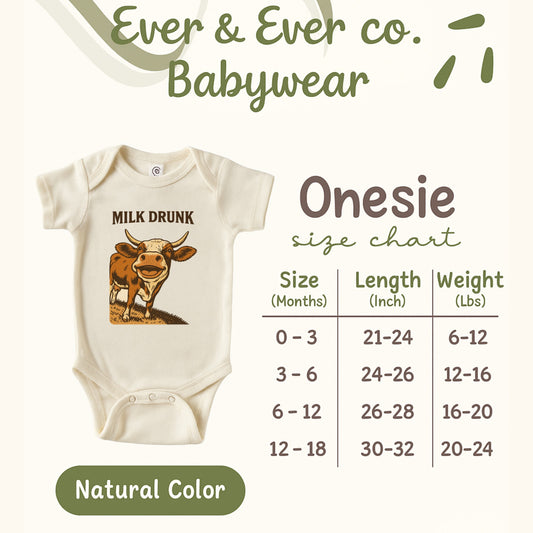 Milk Drunk Baby Onesie product type