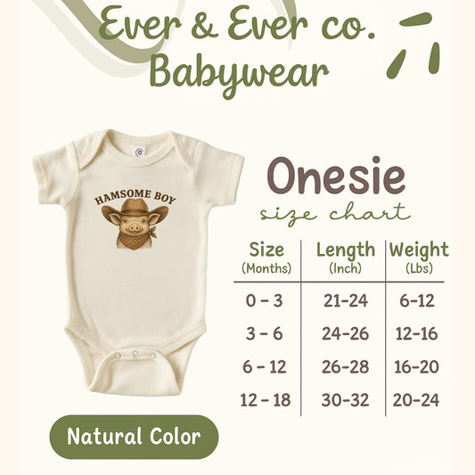 Handsome Boy Graphic Baby Onesie Babywear Product