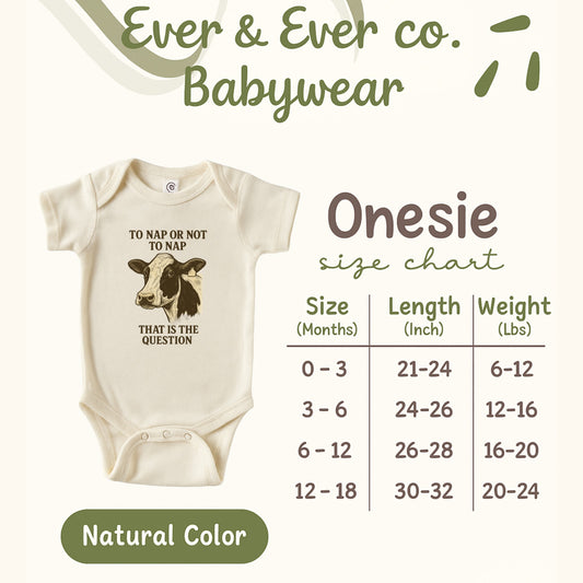 To Nap or Not to Nap That is the Question Onesies product type