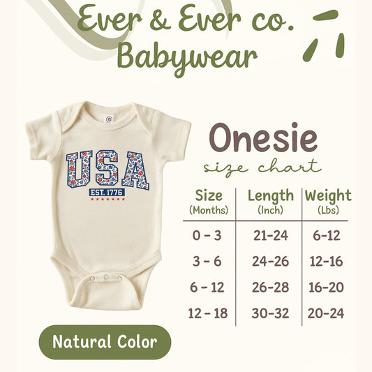 USA Graphic Baby Onesie Comfortable Babywear product