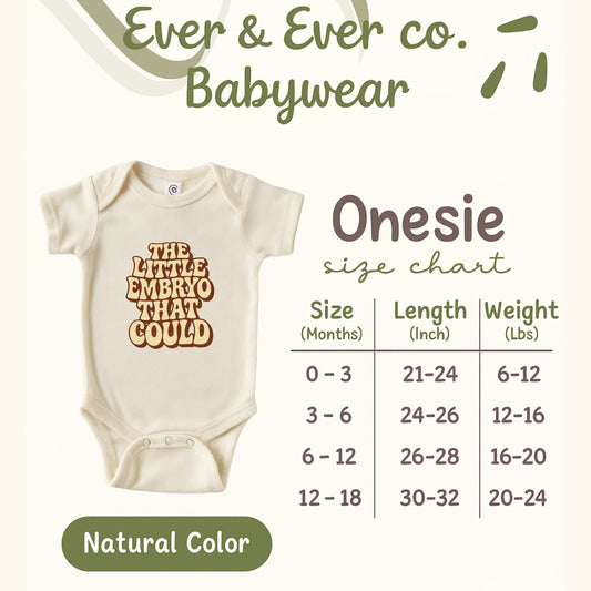 The Little Embryo That Could Onesie Babywear Product
