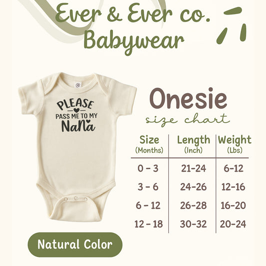 Please Pass Me to My Nana Onesie product type