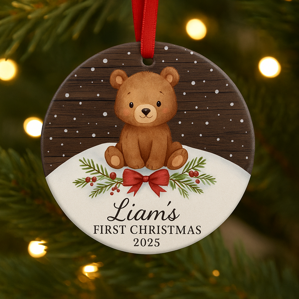 Liam's First Christmas 2025 Ornament product