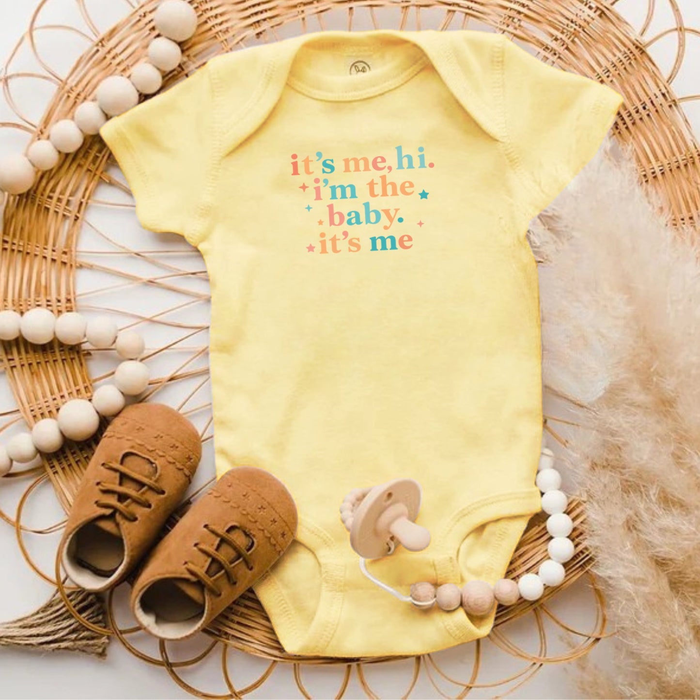 It's Me Hi I'm the Baby It's Me Baby Onesie Product