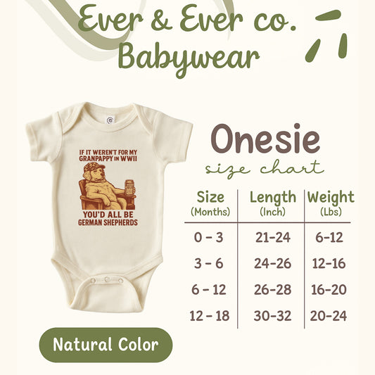 If It Weren't For My Grampy I'd Be German Shepherds Onesie product