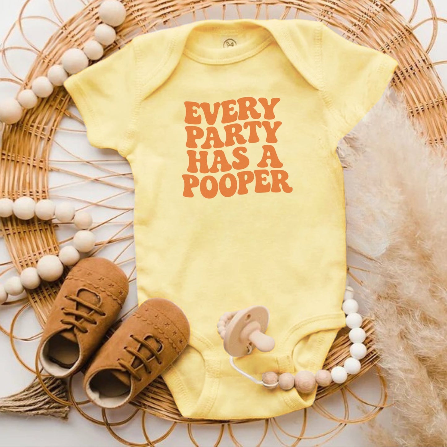 Every Party Has A Pooper Baby Bodysuit Product