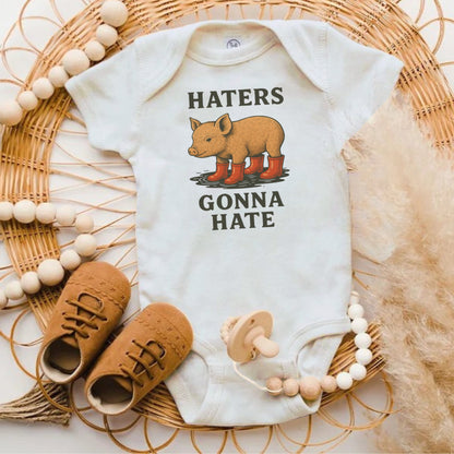 Haters Gonna Hate Cute Baby Onesie Adorable Product