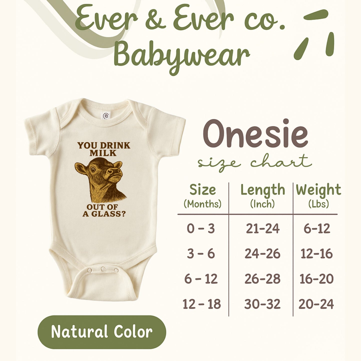 You Drink Milk Out of a Glass Onesie product type