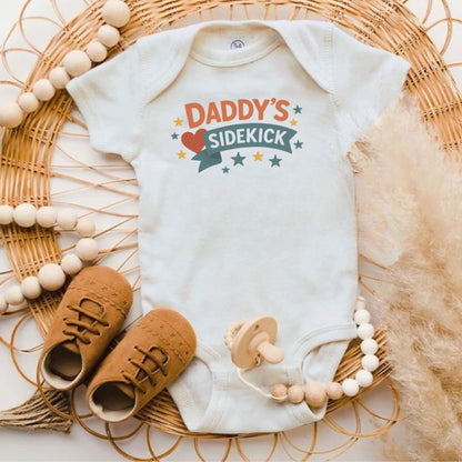 Daddy's Sidekick Baby Onesie product