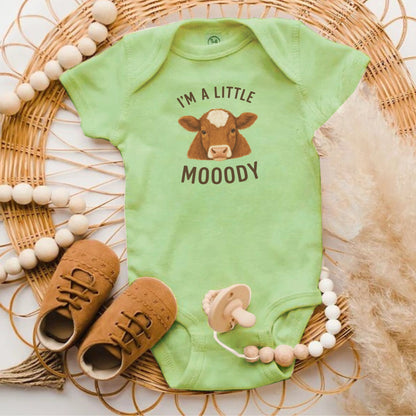I'm A Little Mooody Baby Onesie product