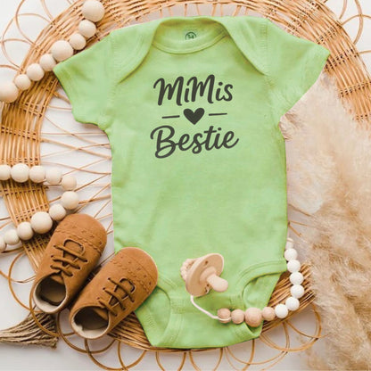 MiMis Bestie Cute Green Onesie Baby Clothing Product