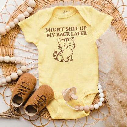 Funny Cat Print Baby Onesie Must-Have Baby Apparel