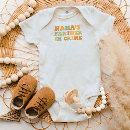 Nana's Partner in Crime Baby Romper product