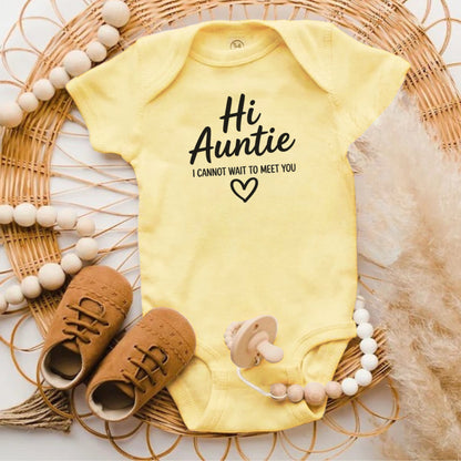 Hi Auntie I Cannot Wait To Meet You product type