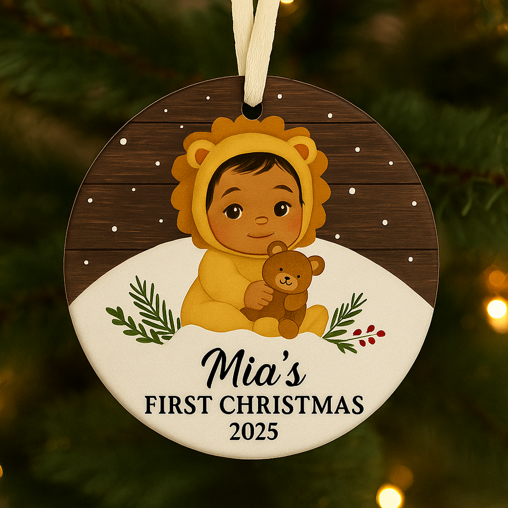 Mia's First Christmas 2025 Ornament product