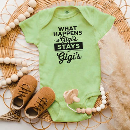 What Happens at Gigi's Stays at Gigi's Onesie product