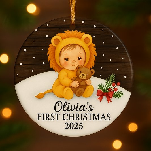 Olivia's First Christmas 2025 Ornament product