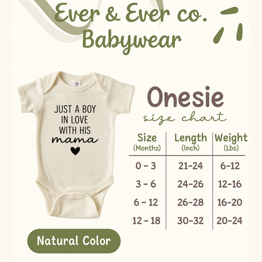 Just a Boy in Love with His Mama Onesie product type