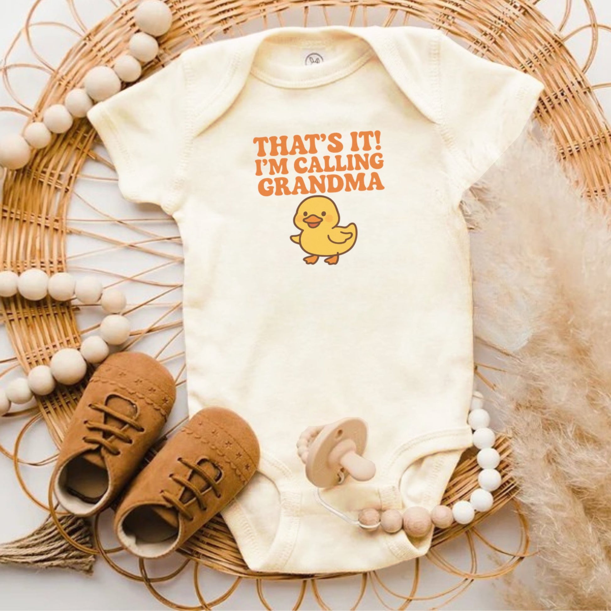 That's It I'm Calling Grandma Baby Onesie product type