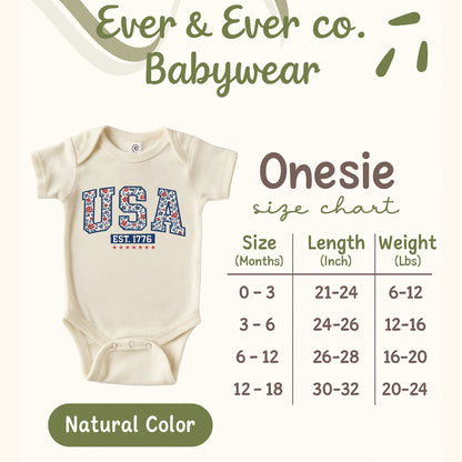 USA Graphic Baby Onesie Comfortable Babywear product