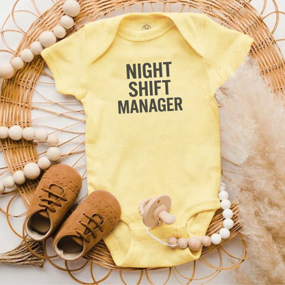 Night Shift Manager Baby One-piece product
