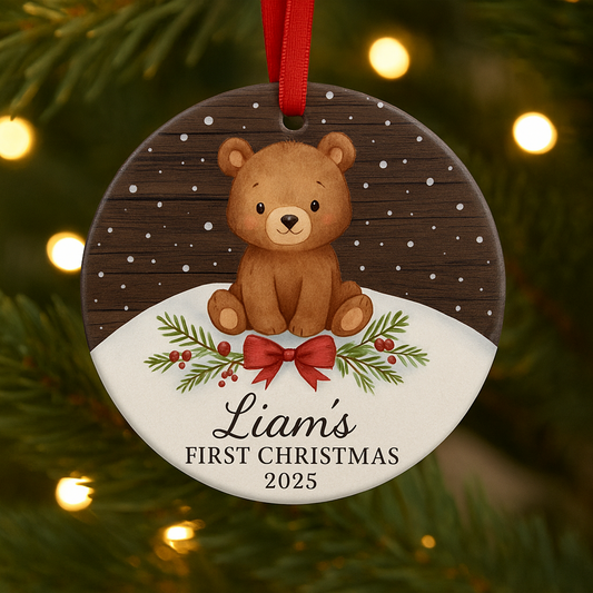 Liam's First Christmas 2025 Ornament product