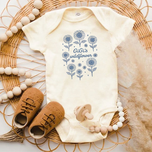 GiGi's Wildflower Printed Baby Toddler Onesie product