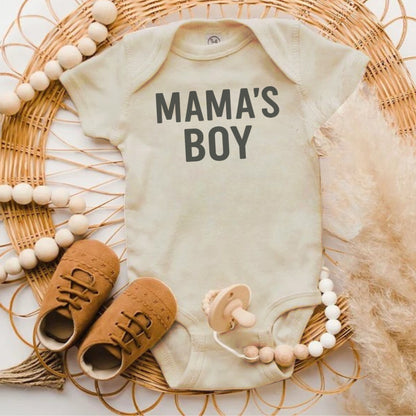 Mama's Boy Adorable Baby Onesie Product Type